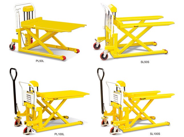 无锡虎力 PL型脚踏剪式升高液压搬运(平台)车